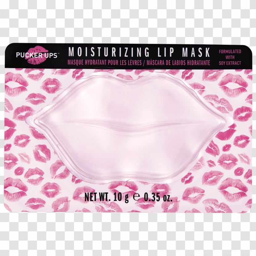 Mask Moisturizer Skin Blindfold Lip - Pink - Beauty Transparent PNG