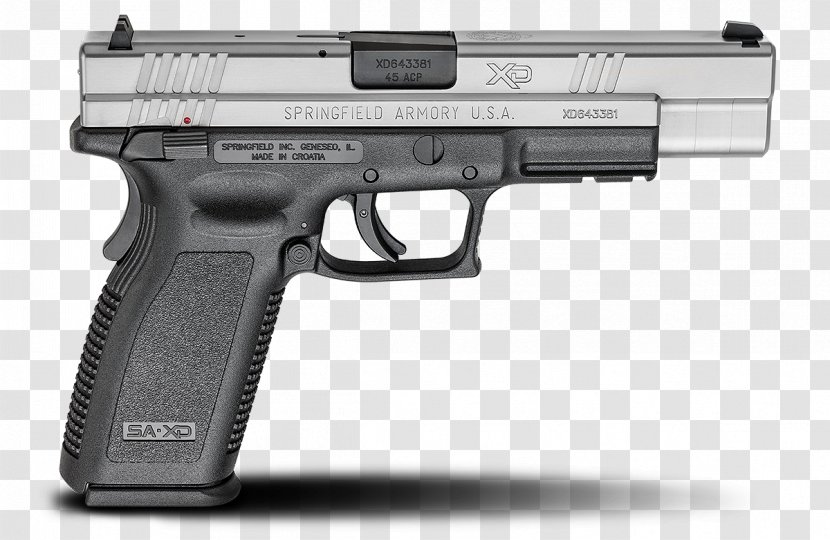 Springfield Armory XDM HS2000 .45 ACP Firearm - Smith Wesson - Handgun Transparent PNG