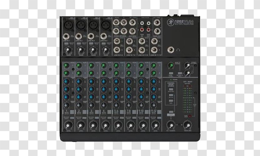 Mackie 1202VLZ4 Audio Mixers 1402-VLZ4 802 VLZ4 - Equipment - Microphone Transparent PNG