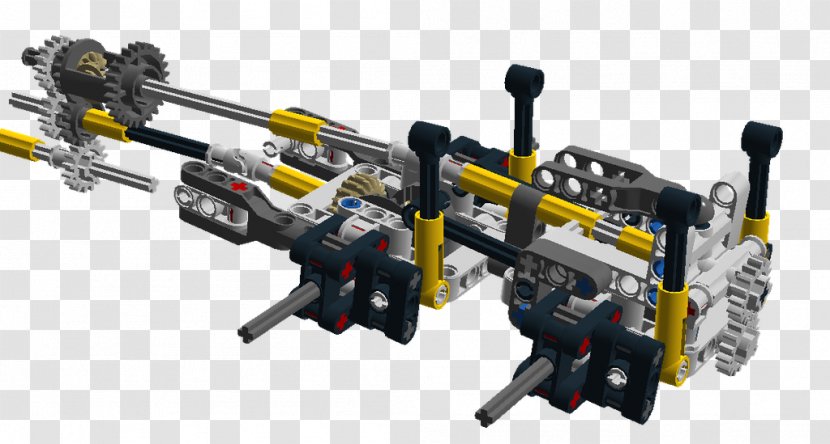 Lego Technic Beam Axle Chassis - Vehicle - Brick Road Transparent PNG