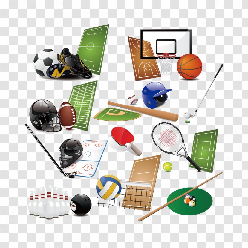Sports Equipment Racket Icon - Baseball - And Basketball Badminton Transparent PNG