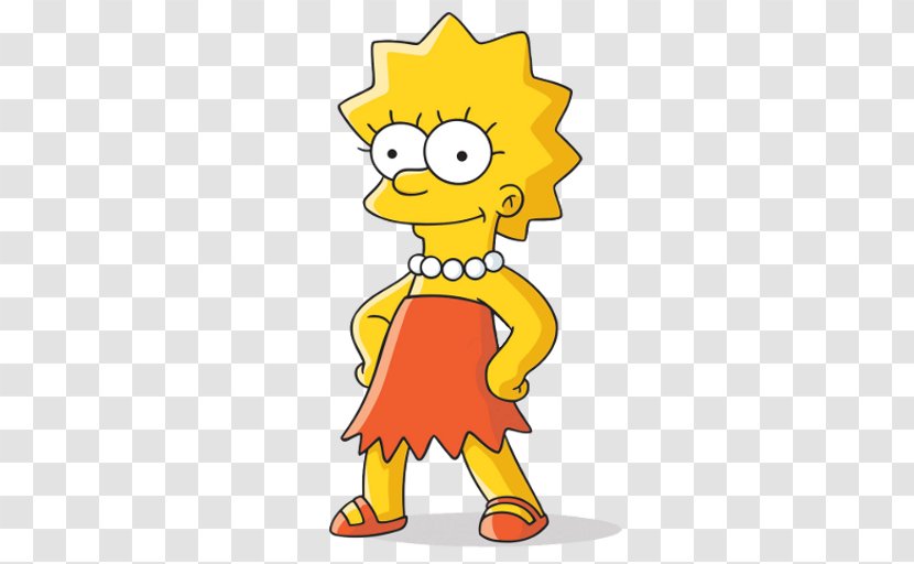 Lisa Simpson Bart The Simpsons: Tapped Out Ned Flanders Maggie - Smile Transparent PNG