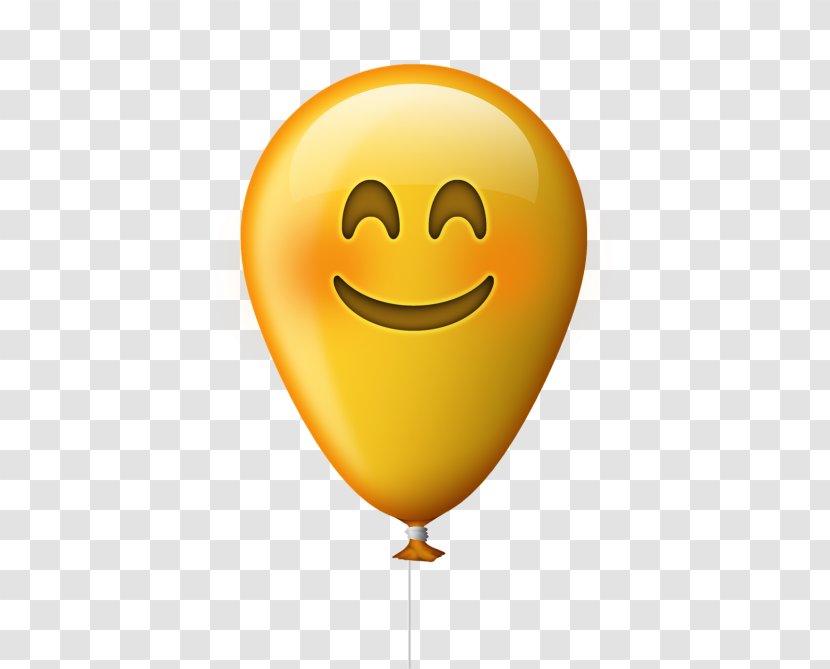 Balloon Happiness Laughter Emoticon Image - Yellow Balloons Transparent PNG