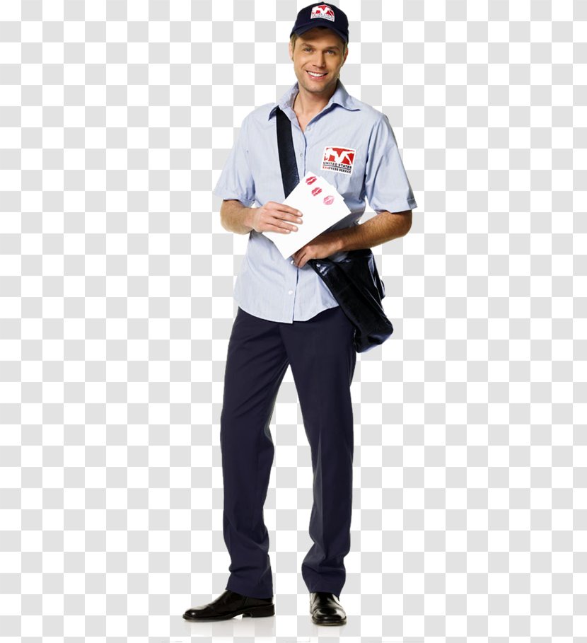 Halloween Costume Mail Carrier Clothing - Hat - Mailman Transparent PNG