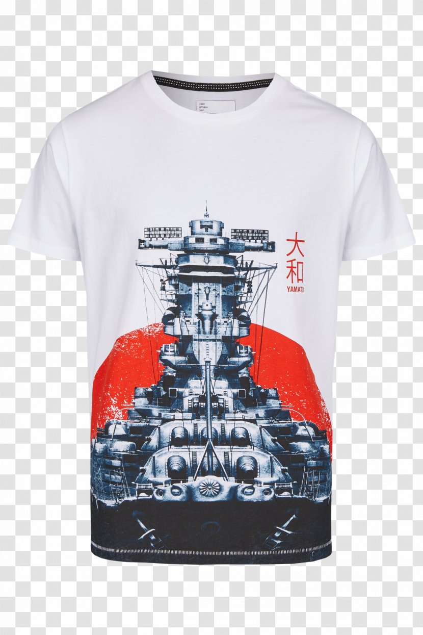 T-shirt World Of Warships Japanese Battleship Yamato Tanks Wargaming Transparent PNG