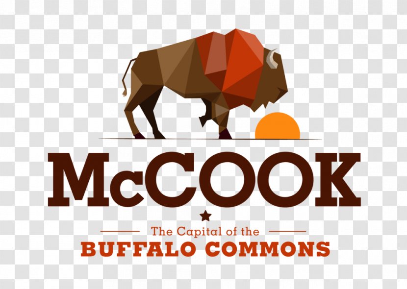 Buffalo Commons Logo Cattle McCook Brand - Bison Corporation Transparent PNG