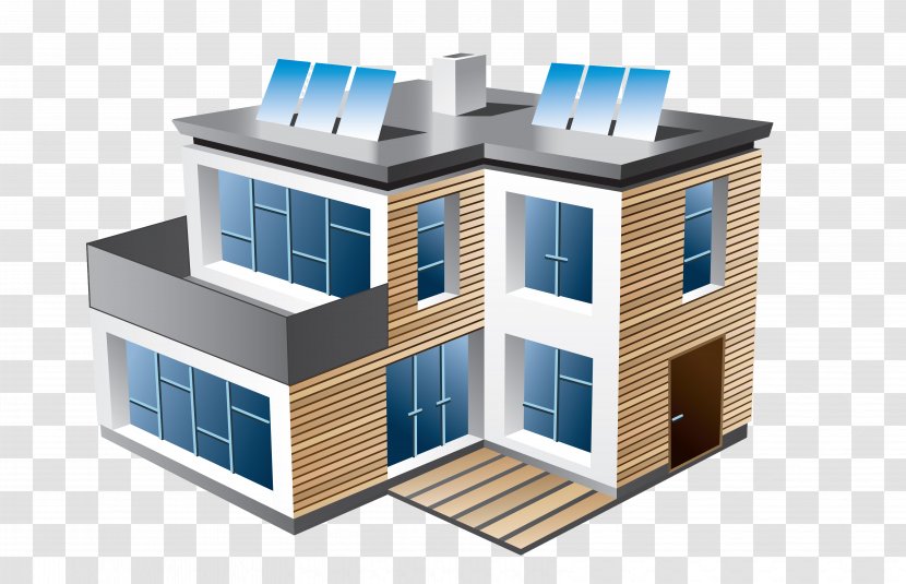 House Modern Architecture Building Clip Art - Drawing Transparent PNG