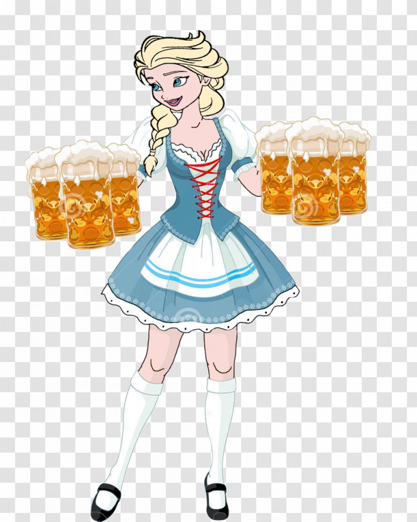 Oktoberfest Cartoon Beer Transparent PNG