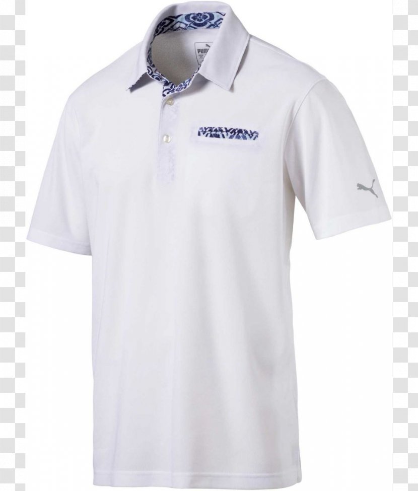T-shirt Polo Shirt Puma Cobra Golf - White Transparent PNG