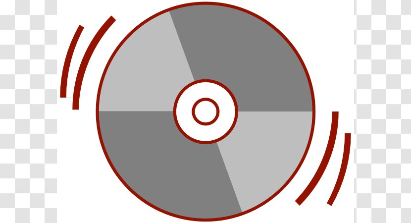 Compact Disc Clip Art - Red - Cd Cliparts Transparent PNG