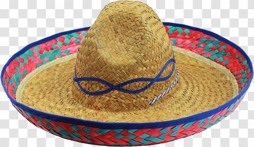 Sombrero Hat Costume Clothing - Straw Transparent PNG