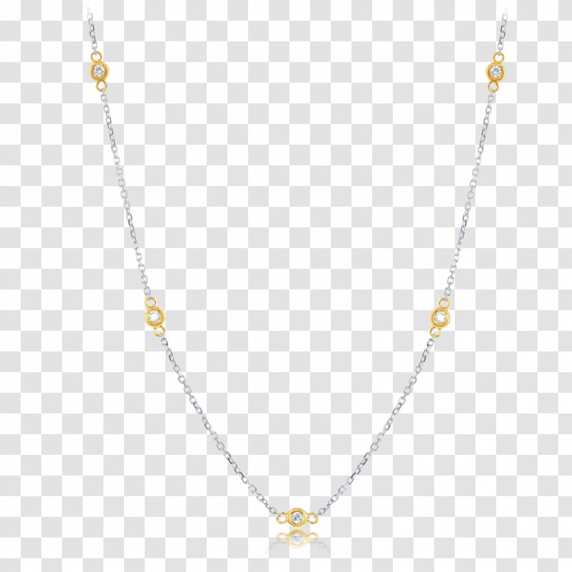 Necklace Jewellery Gold Chain Diamond - Jewelry Making Transparent PNG