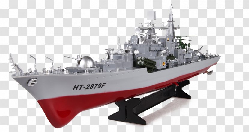 Warship Ship Model Navy Remote Control - Heavy Cruiser Transparent PNG