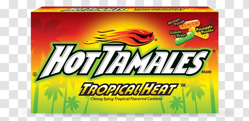 Hot Tamales Candy Cinnamon Just Born - Food - And Spicy Transparent PNG
