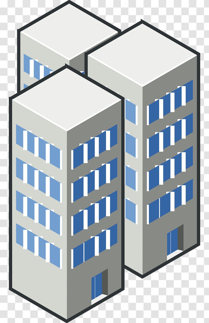 Condominium Apartment House Clip Art - Renting Transparent PNG