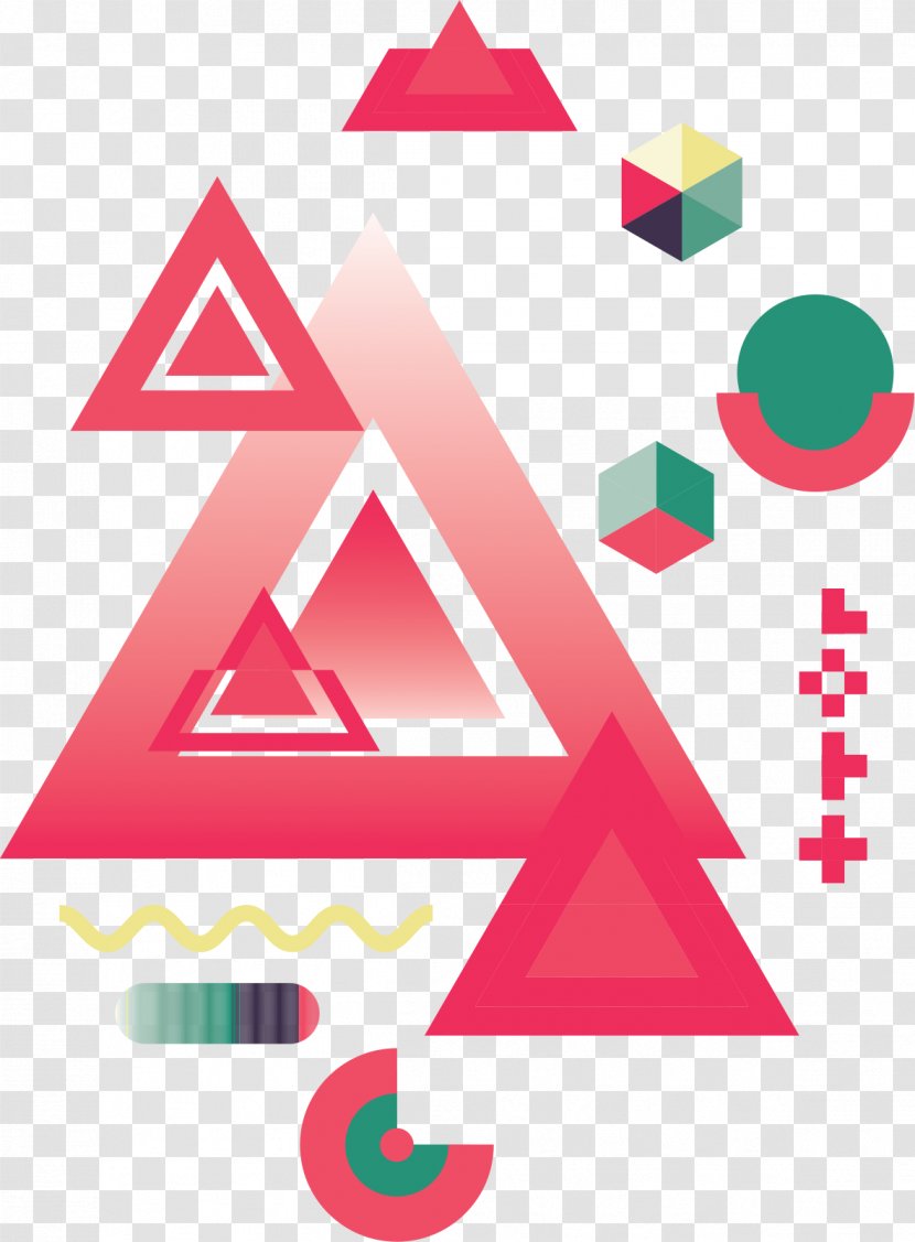 Geometry Shape Geometric Abstraction - Triangle - Poster Abstract Background Transparent PNG