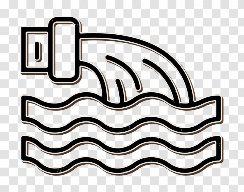 Waste Water Icon Water Icon Eco Icon Transparent PNG
