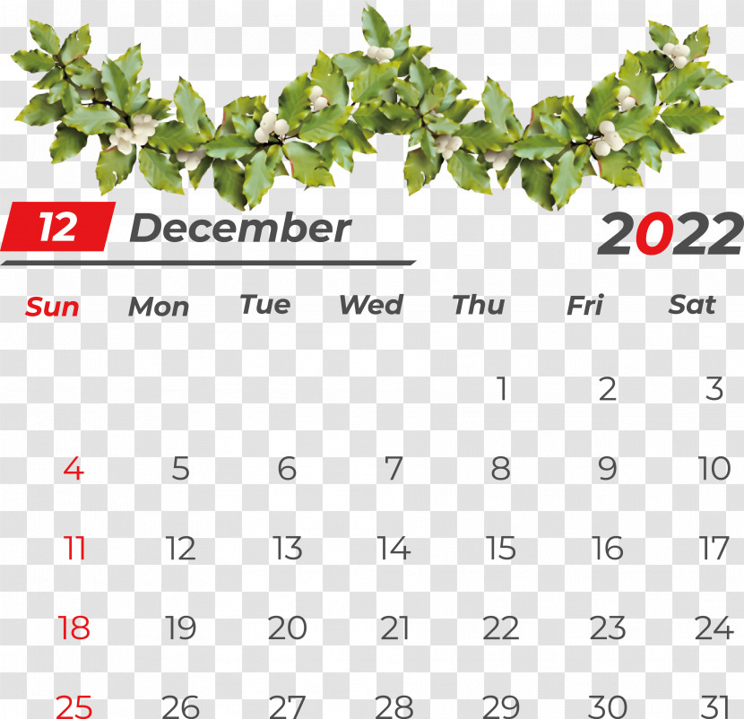 Merry Christmas & Happy New Year Transparent PNG