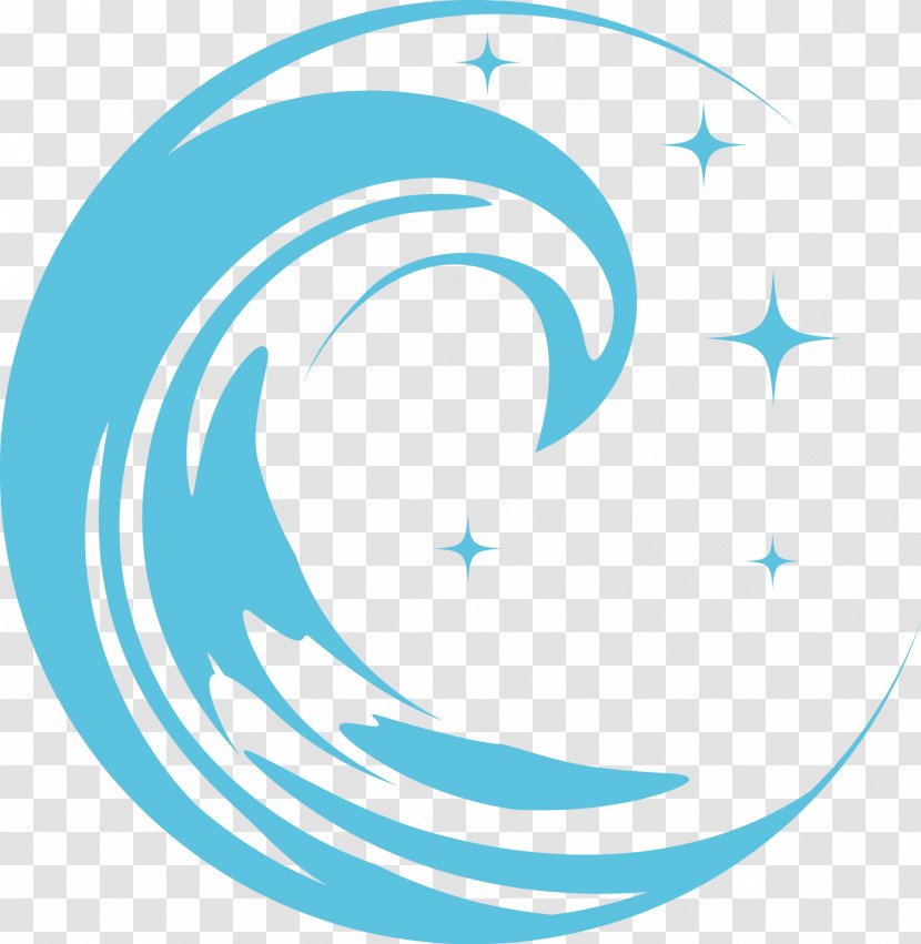 Clip Art Logo Circle Point - Wave Transparent PNG