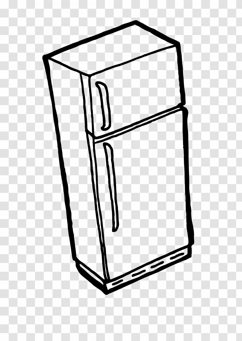 Refrigerator Clip Art - Line Transparent PNG