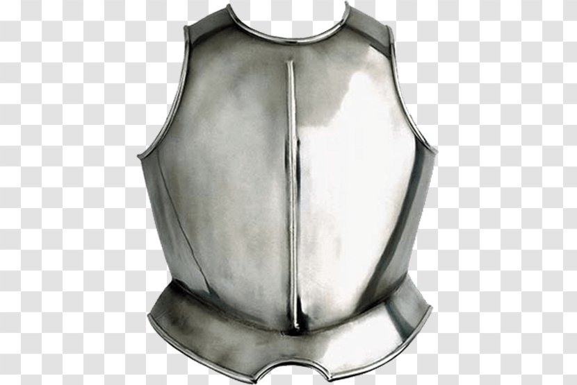 Middle Ages Breastplate Components Of Medieval Armour Body Armor - Reenactment Transparent PNG