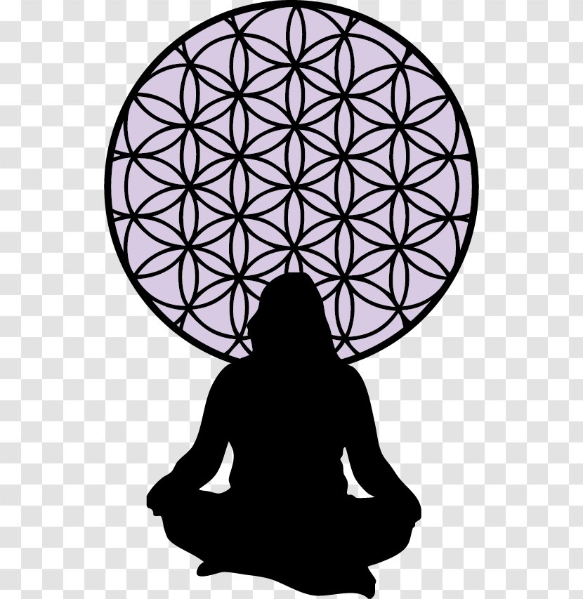 Clip Art Sacred Geometry Graphics Stencil - Cartoon - Mindfulness And Meditation Transparent PNG