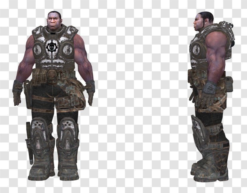 Gears Of War 2 Soldier Mercenary Military Militia - Personal Protective Equipment Transparent PNG