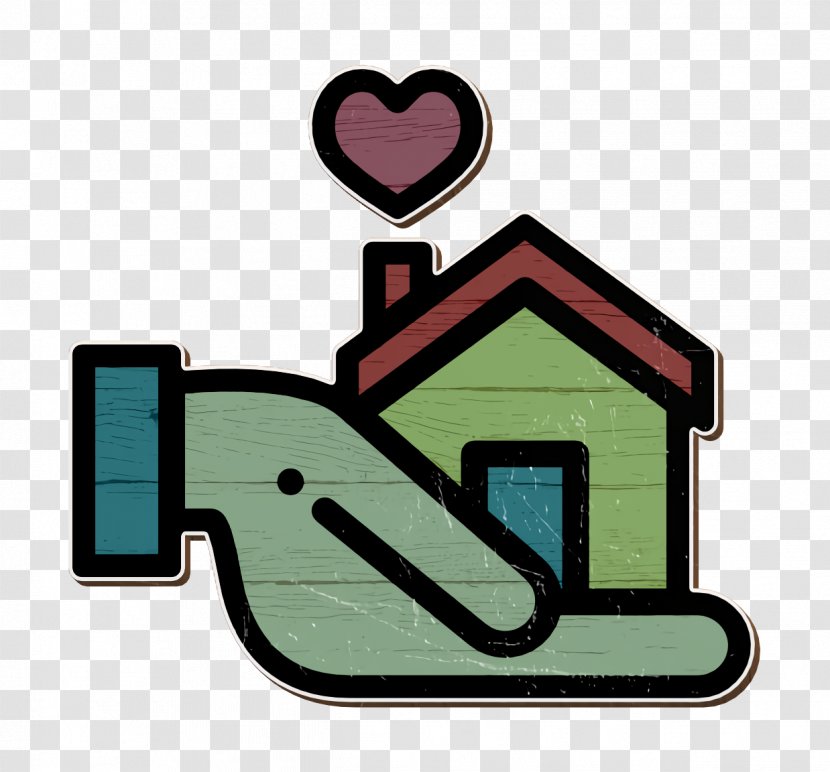 Hand Icon Family Life Heart - Logo - Jersey House Transparent PNG