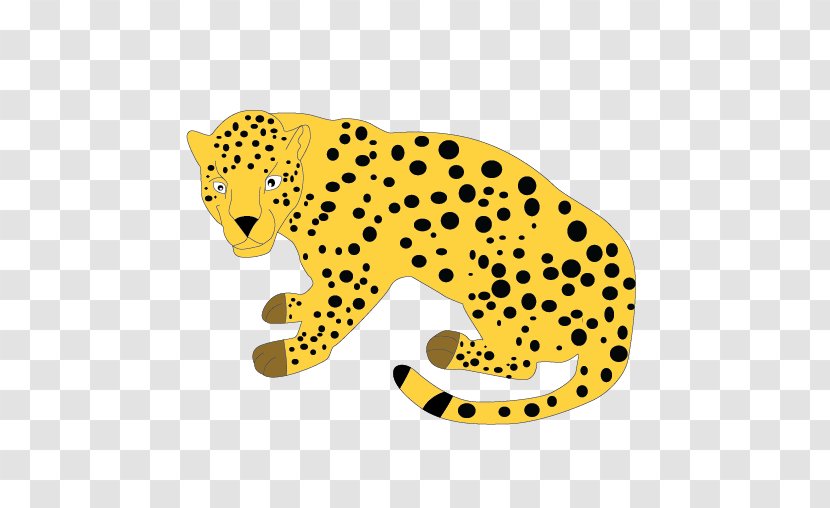 Leopard Cheetah Jaguar Clip Art - Animal Figure Transparent PNG