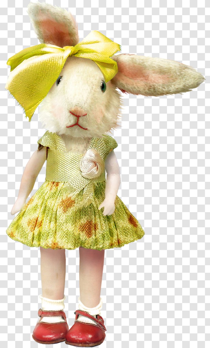 Easter Bunny Rabbit Clip Art - Doll Transparent PNG