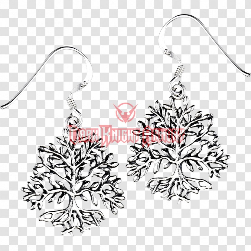 Earring Body Jewellery Christmas Ornament Day - DARK TREE Transparent PNG