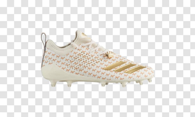 Adidas Men's AdiZERO 5-Star 7.0 Adimoji Football Cleats Sports Shoes - White Transparent PNG