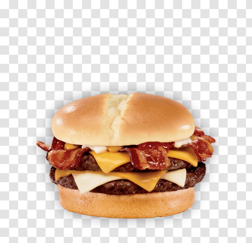 Cheeseburger Hamburger Jack In The Box Bacon - Patty Transparent PNG