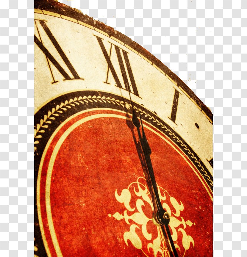 Wall Wallpaper - Banner - Retro Clock Transparent PNG