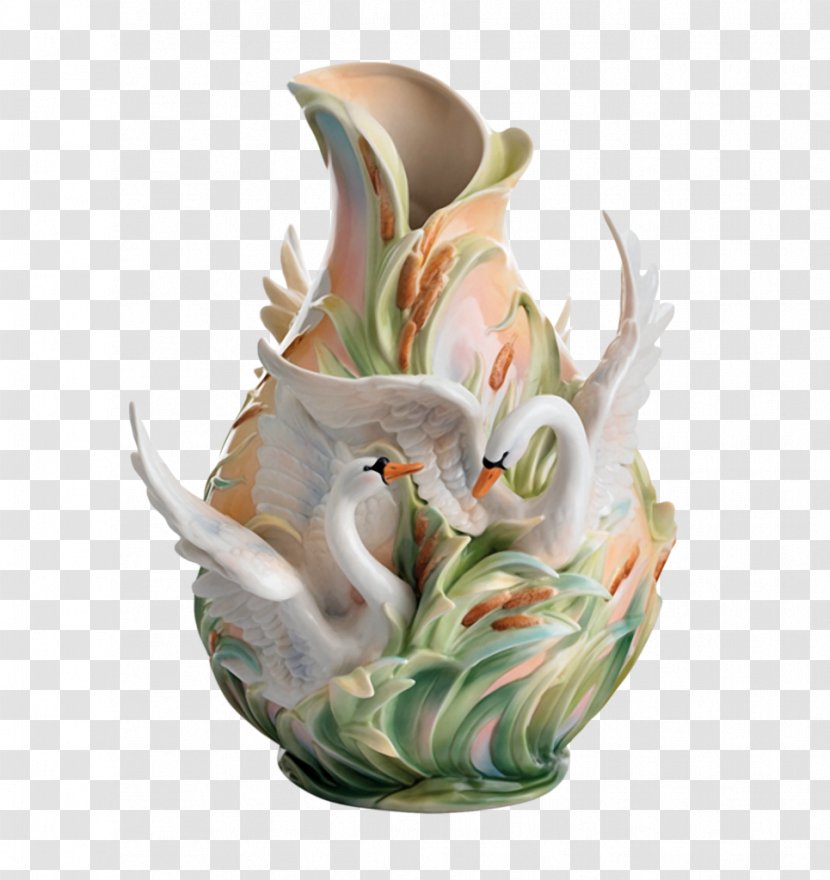 Cygnini Franz-porcelains Vase Ceramic - Ornament Transparent PNG