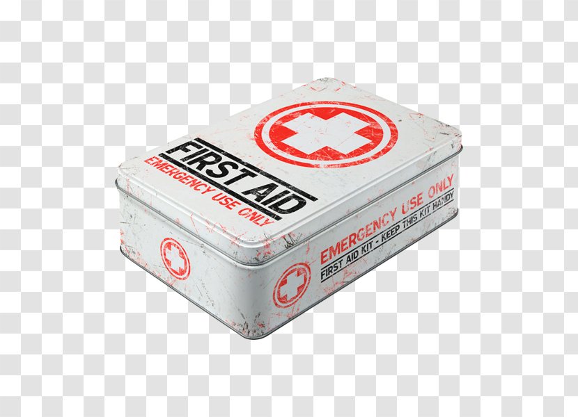 Tin Box First Aid Supplies Kits Transparent PNG