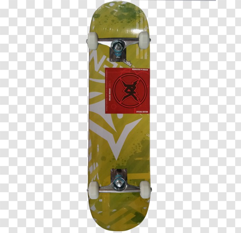 Skateboard - Yellow - Skateboarding Equipment And Supplies Transparent PNG
