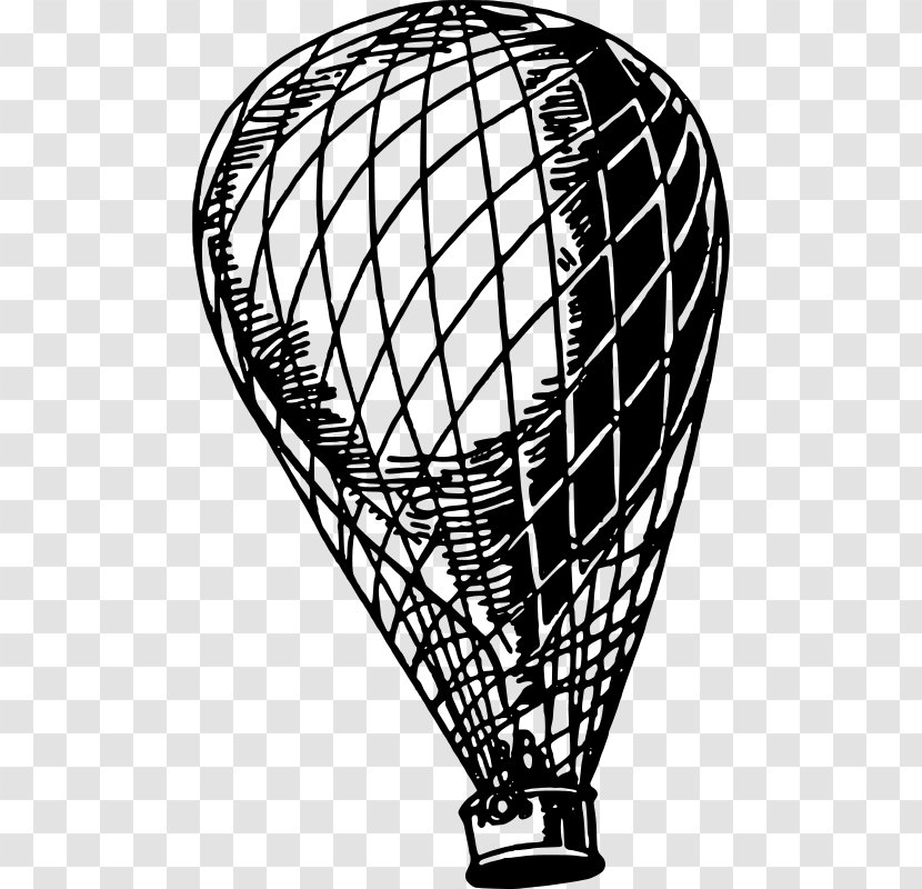 Airplane Hot Air Balloon Clip Art: Transportation Art - Drawing Transparent PNG