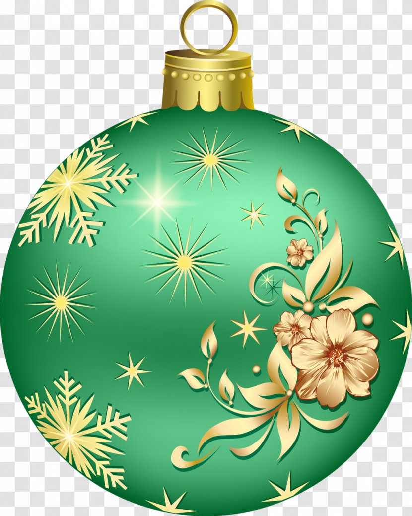 Santa Claus Christmas Day Ornament Tree Snowflake - Interior Design - Bola De Navidad Transparent PNG
