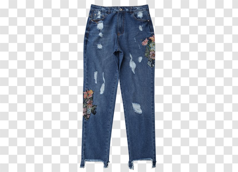 Denim Carpenter Jeans Slim-fit Pants - Pocket - Ripped Transparent PNG