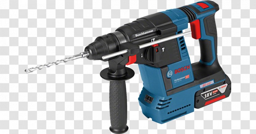 Hammer Drill Robert Bosch GmbH GBH 18V-26 Martillo Perforador A Batería Con SDS-plus L-Boxx - Hardware - Best Heat Gun Transparent PNG