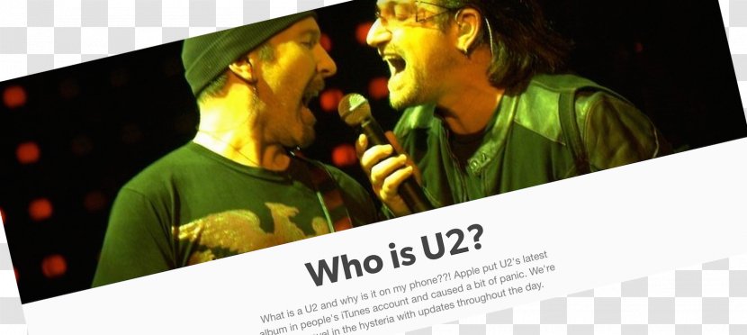 Advertising Brand - U2 Transparent PNG