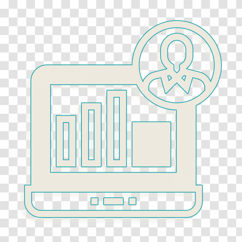 Digital Banking Icon Demographic Icon Laptop Icon Transparent PNG