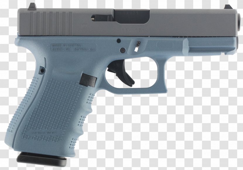 Glock Ges.m.b.H. 26 9×19mm Parabellum GLOCK 19 - Firearm - Handgun Transparent PNG