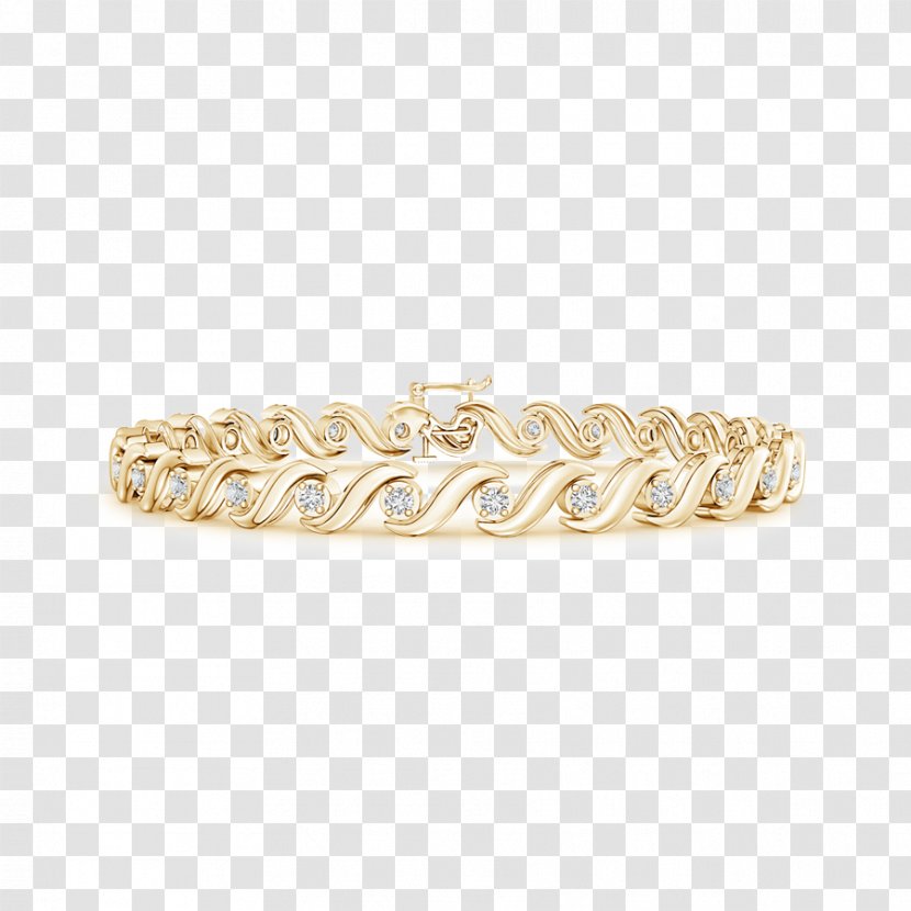 Bracelet Ring Carat Diamond Colored Gold - Metal Transparent PNG
