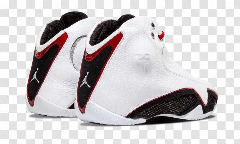 Sneakers Red Air Jordan Shoe White - Walking - Continental Retro Transparent PNG