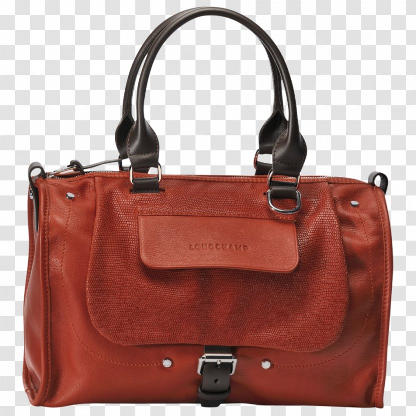 Tote Bag Leather Handbag Longchamp - Boutique Transparent PNG