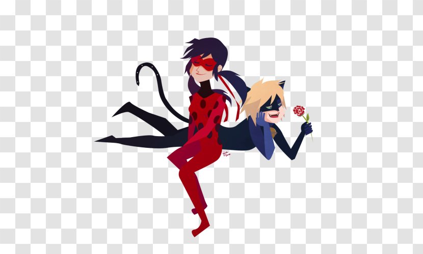 Adrien Agreste Cat Marinette Kitten Miraculous Ladybug - Mythical Creature - Miraculus Transparent PNG