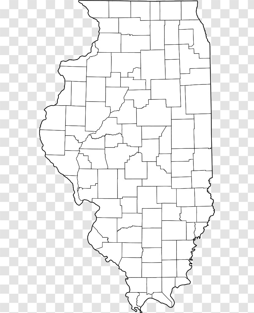 Logan County, Illinois Franklin Lake Effingham Shelby - Line Art - British County Maps Transparent PNG