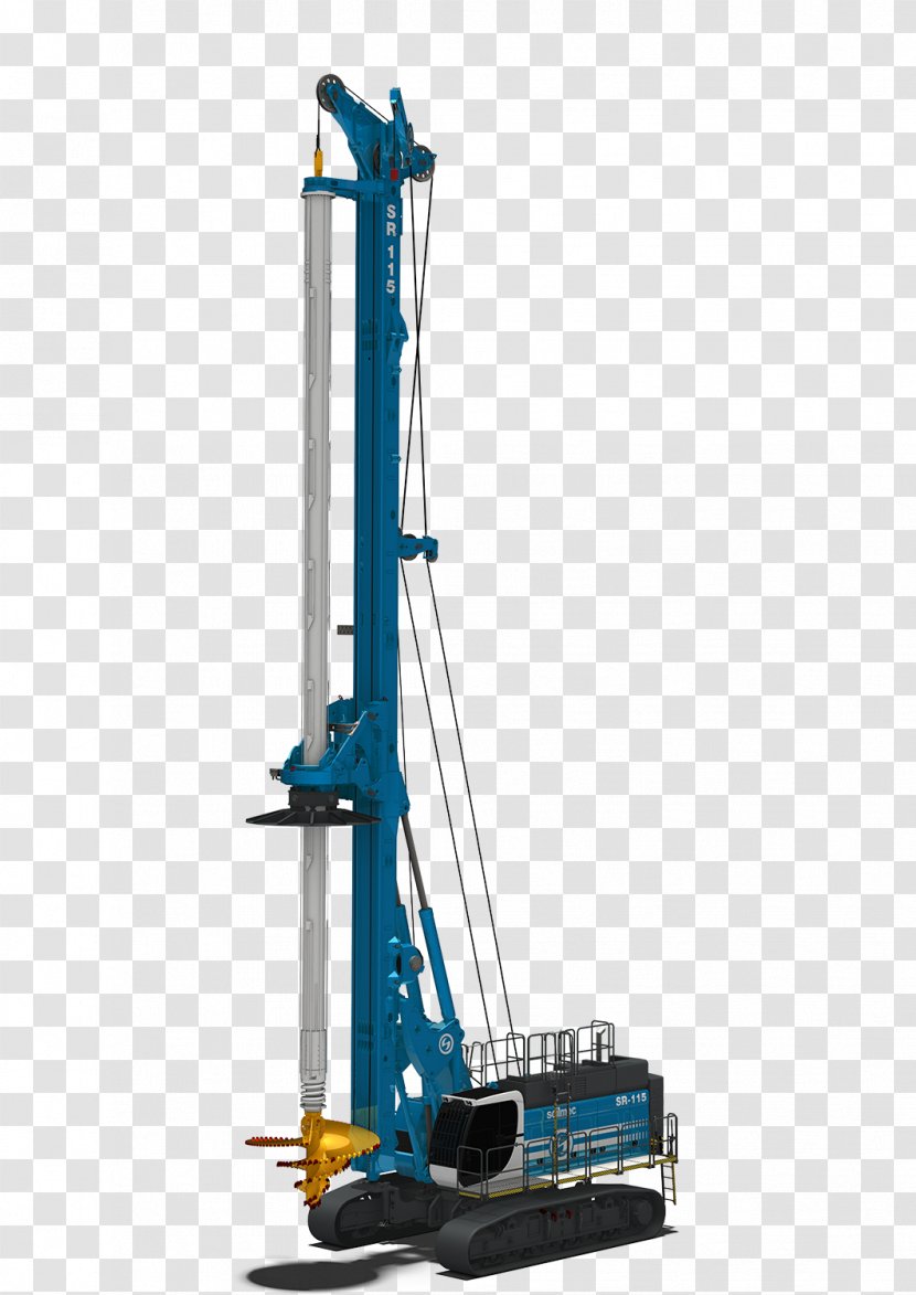 Soilmec Drilling Rig Architectural Engineering Deep Foundation Augers - Engine Transparent PNG